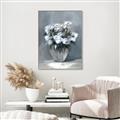 Picture of Vase with beautiful flower _GroupedProduct_Rectangle_Portrait_Canvas_Framed_