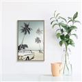 Picture of Palms & Cool Car _GroupedProduct_Rectangle_Portrait_Photography _GroupedProduct_Rectangle_Portrait_Canvas_Framed_