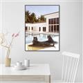 Picture of Panther Lounge _GroupedProduct_Rectangle_Portrait_Canvas_Framed_