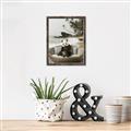 Picture of Panda Sitting on Sofa _GroupedProduct_Rectangle_Portrait_Canvas_Framed_