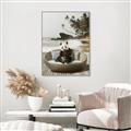 Picture of Panda Sitting on Sofa _GroupedProduct_Rectangle_Portrait_Canvas_Framed_