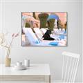 Picture of Black Panther Lounge _GroupedProduct_Rectangle_Landscape_Canvas_Framed_