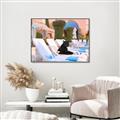 Picture of Black Panther Lounge _GroupedProduct_Rectangle_Landscape_Canvas_Framed_