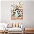 Picture of Soft Floral Burst _GroupedProduct_Rectangle_Portrait_Unframed_Print_Only_