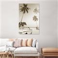Picture of Palms & Cool Car _GroupedProduct_Rectangle_Portrait_Photography _GroupedProduct_Rectangle_Portrait_Unframed_Print_Only_