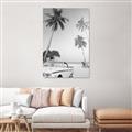 Picture of Palms & Cool Car _GroupedProduct_Rectangle_Portrait_Photography _GroupedProduct_Rectangle_Portrait_Unframed_Print_Only_