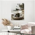 Picture of Panda Sitting on Sofa _GroupedProduct_Rectangle_Portrait_Unframed_Print_Only_