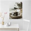 Picture of Panda Sitting on Sofa _GroupedProduct_Rectangle_Portrait_Unframed_Print_Only_
