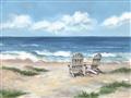 Picture of Chairs on beach _GroupedProduct_Rectangle_Landscape_Unframed_Print_Only_