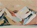 Picture of Colorblocked Mountains _GroupedProduct_Rectangle_Landscape_Unframed_Print_Only_