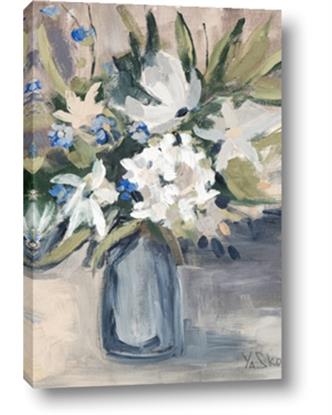 Picture of Bouquet in Blue Vase