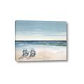 Picture of Two  Adirondack Chairs on the Beach _GroupedProduct_Rectangle_Landscape_Canvas_