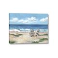 Picture of Chairs on beach _GroupedProduct_Rectangle_Landscape_Canvas_