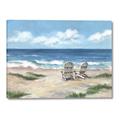 Picture of Chairs on beach _GroupedProduct_Rectangle_Landscape_Canvas_