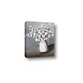 Picture of White flower in vase _GroupedProduct_Rectangle_Portrait_Canvas_