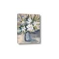Picture of Bouquet in Blue Vase _GroupedProduct_Rectangle_Portrait_Canvas_