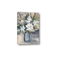 Picture of Bouquet in Blue Vase _GroupedProduct_Rectangle_Portrait_Canvas_