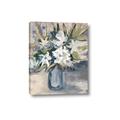 Picture of Bouquet in Blue Vase _GroupedProduct_Rectangle_Portrait_Canvas_