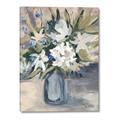 Picture of Bouquet in Blue Vase _GroupedProduct_Rectangle_Portrait_Canvas_