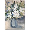 Picture of Bouquet in Blue Vase _GroupedProduct_Rectangle_Portrait_Canvas_