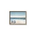 Picture of Two  Adirondack Chairs on the Beach _GroupedProduct_Rectangle_Landscape_Canvas_Framed_