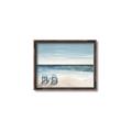 Picture of Two  Adirondack Chairs on the Beach _GroupedProduct_Rectangle_Landscape_Canvas_Framed_