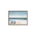 Picture of Two  Adirondack Chairs on the Beach _GroupedProduct_Rectangle_Landscape_Canvas_Framed_