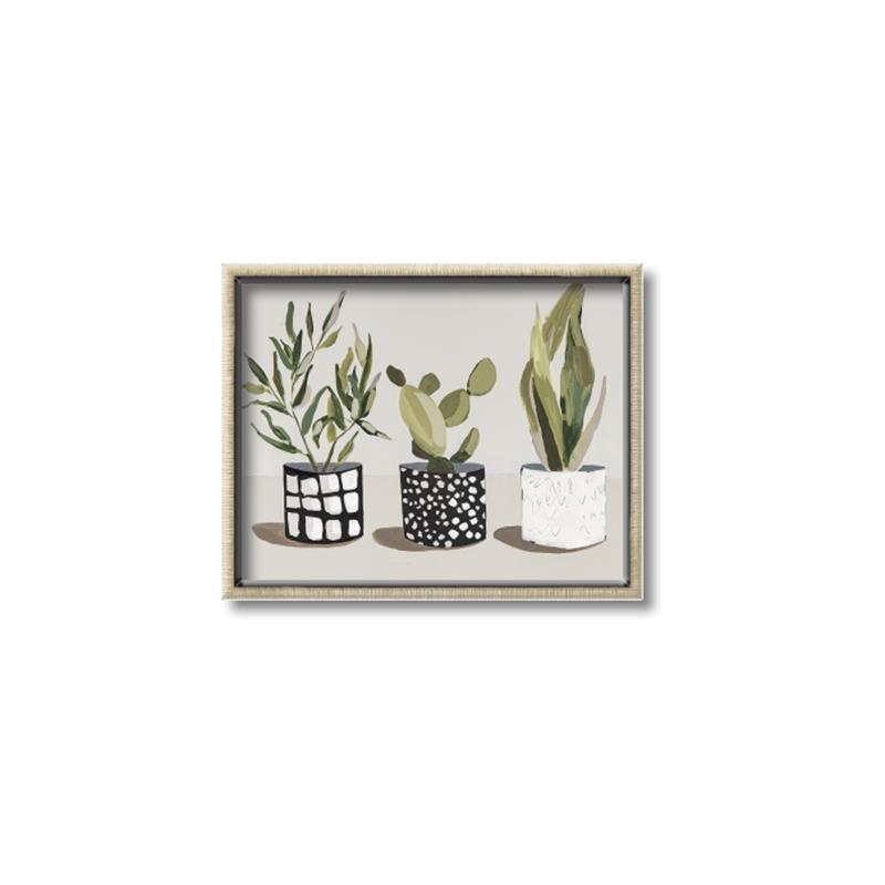 Picture of Plants and Flowers _GroupedProduct_Rectangle_Landscape_Canvas_Framed_