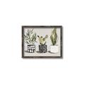 Picture of Plants and Flowers _GroupedProduct_Rectangle_Landscape_Canvas_Framed_