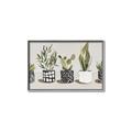 Picture of Plants and Flowers _GroupedProduct_Rectangle_Landscape_Canvas_Framed_