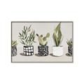 Picture of Plants and Flowers _GroupedProduct_Rectangle_Landscape_Canvas_Framed_