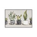 Picture of Plants and Flowers _GroupedProduct_Rectangle_Landscape_Canvas_Framed_
