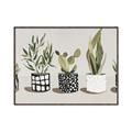 Picture of Plants and Flowers _GroupedProduct_Rectangle_Landscape_Canvas_Framed_