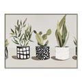 Picture of Plants and Flowers _GroupedProduct_Rectangle_Landscape_Canvas_Framed_