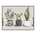 Picture of Plants and Flowers _GroupedProduct_Rectangle_Landscape_Canvas_Framed_