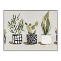 Picture of Plants and Flowers _GroupedProduct_Rectangle_Landscape_Canvas_Framed_