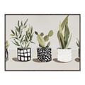 Picture of Plants and Flowers _GroupedProduct_Rectangle_Landscape_Canvas_Framed_