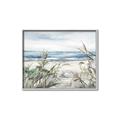 Picture of Beach Grass _GroupedProduct_Rectangle_Landscape_Canvas_Framed_