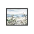 Picture of Beach Grass _GroupedProduct_Rectangle_Landscape_Canvas_Framed_