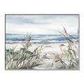 Picture of Beach Grass _GroupedProduct_Rectangle_Landscape_Canvas_Framed_