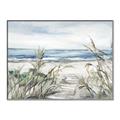 Picture of Beach Grass _GroupedProduct_Rectangle_Landscape_Canvas_Framed_
