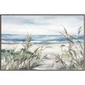 Picture of Beach Grass _GroupedProduct_Rectangle_Landscape_Canvas_Framed_
