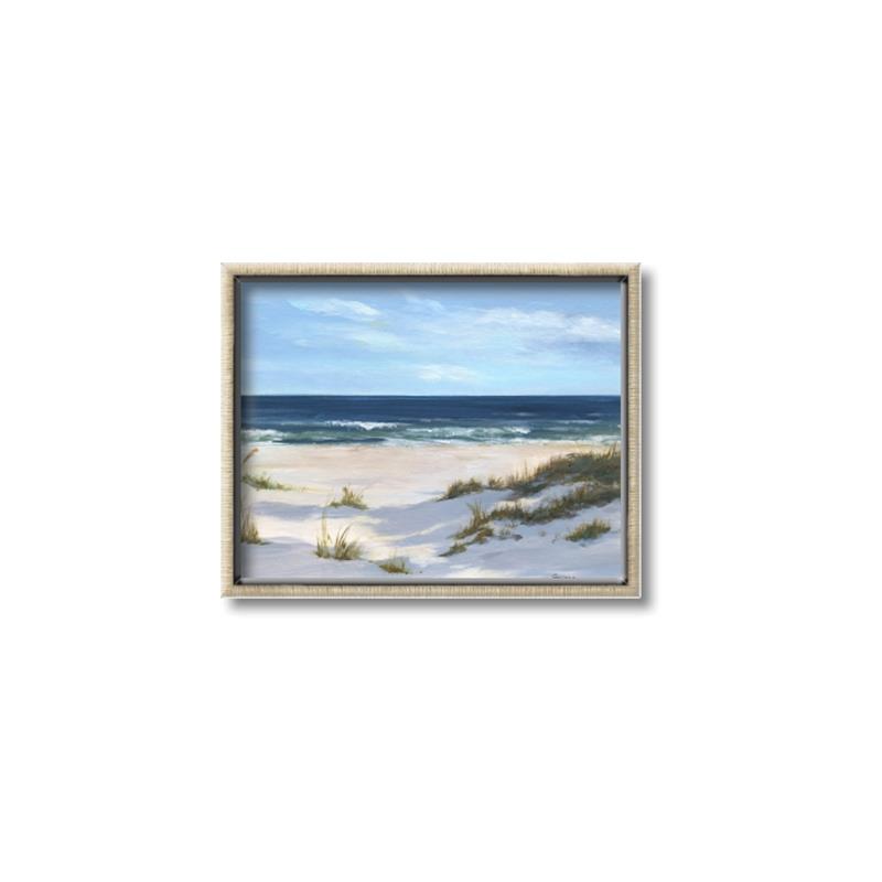 Picture of Gental Beach _GroupedProduct_Rectangle_Landscape_Canvas_Framed_