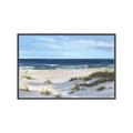 Picture of Gental Beach _GroupedProduct_Rectangle_Landscape_Canvas_Framed_