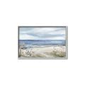 Picture of Chillin  on the beach _GroupedProduct_Rectangle_Landscape_Canvas_Framed_