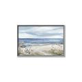 Picture of Chillin  on the beach _GroupedProduct_Rectangle_Landscape_Canvas_Framed_