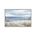 Picture of Chillin  on the beach _GroupedProduct_Rectangle_Landscape_Canvas_Framed_