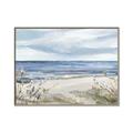 Picture of Chillin  on the beach _GroupedProduct_Rectangle_Landscape_Canvas_Framed_