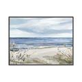Picture of Chillin  on the beach _GroupedProduct_Rectangle_Landscape_Canvas_Framed_