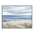 Picture of Chillin  on the beach _GroupedProduct_Rectangle_Landscape_Canvas_Framed_